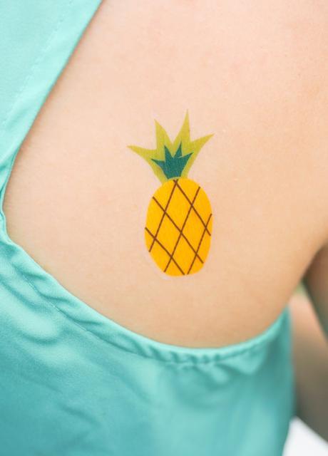 Pineapple Temporary Tattoo | Francois et Moi