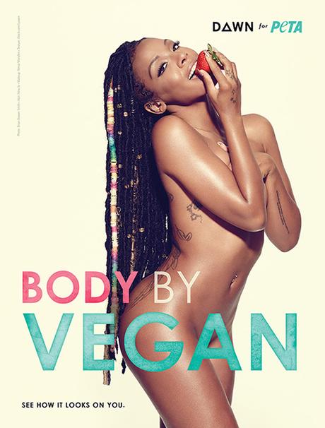 Dawn Richard Strips Down For PETA