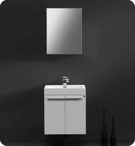 alto single bathroom vanity small tiny petite floating modern mirror faucet