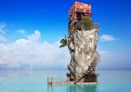 Top 10 Fake Islands of Solitude (Digital Art)