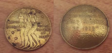 Gold Diggers of 1933 Promo Coin