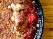 Roasted Strawberry Dark Cherry Crumble