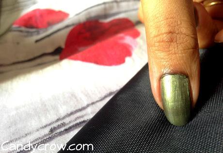 Maybelline Express Finish Khaki Green Review