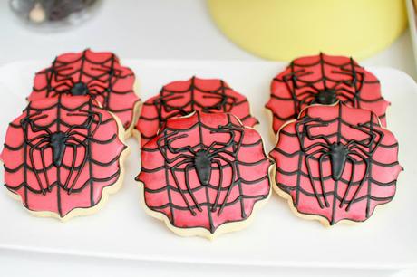 Spiderman party by The Iced Biscuit