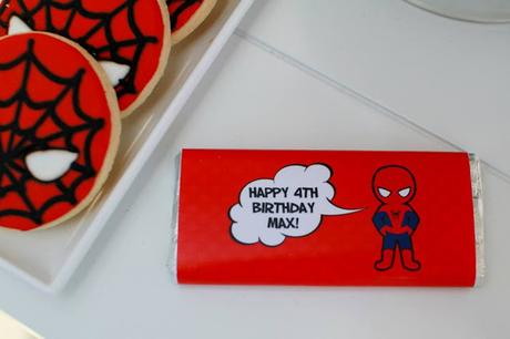 Spiderman party by The Iced Biscuit