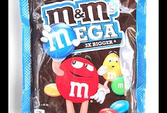 Grocery Gems: Review: Chocolate Mega M&M's - Limited Edition