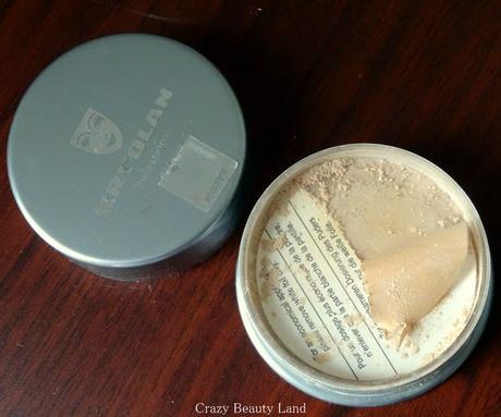 Review and Swatches Kryolan Translucent Loose Powder in the Shade TL09 