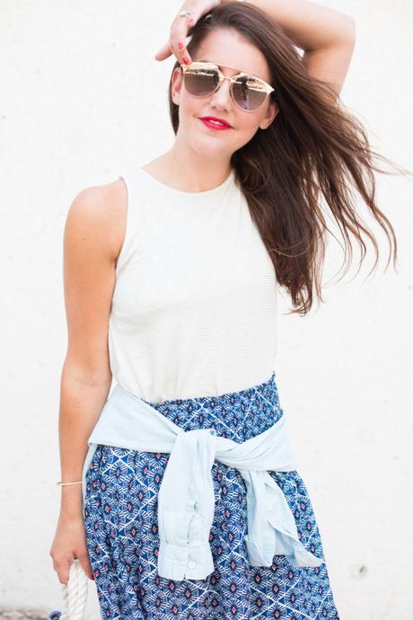 Mixing Prints old navy