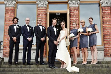 Elin Kling Ties the Knot in a Chic Balenciaga Wedding Dress