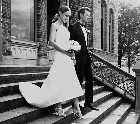 Elin Kling Ties the Knot in a Chic Balenciaga Wedding Dress