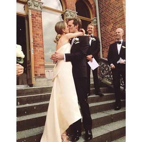 Elin Kling Ties the Knot in a Chic Balenciaga Wedding Dress