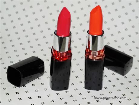 Maybelline Colorshow Lipsticks - Review,Swatches