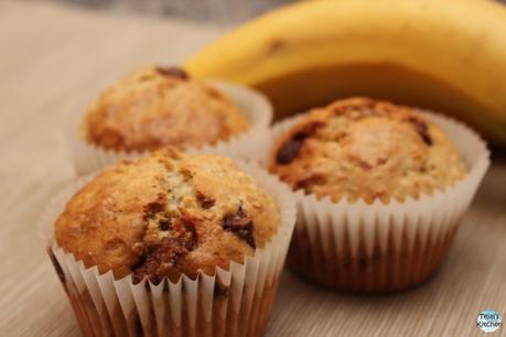 Chunky Monkey Eggless Muffins