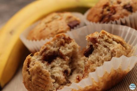 Chunky Monkey Eggless Muffins