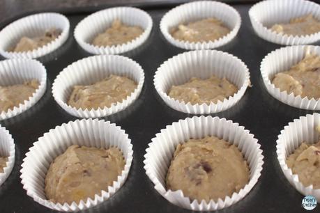 Chunky Monkey Eggless Muffins Chunky Monkey Eggless Muffins