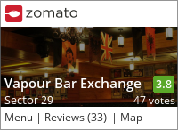 Click to add a blog post for Vapour Bar Exchange on Zomato