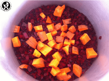 Carrot Beetroot Soup for Babies