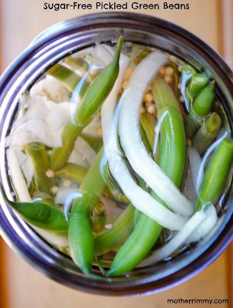 Sugar-Free Refrigerated Pickled Green Beans