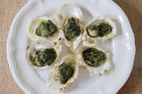 Baked Oysters Rockefeller @30aeats.com