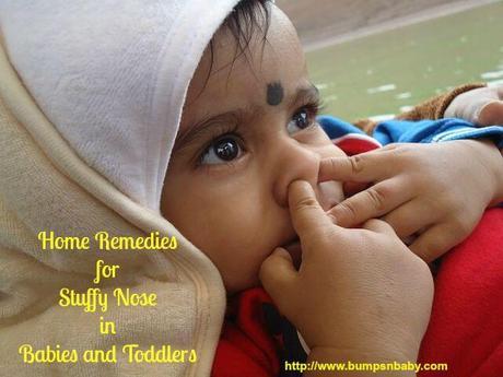 Home Remedies for Stuffy Nose in Babies and Toddlers