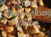 Peanut Sauced Sesame Chicken