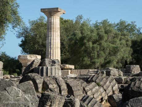 Temple of Zeus, Olympia, Greece