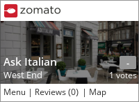 Click to add a blog post for Ask Italian on Zomato