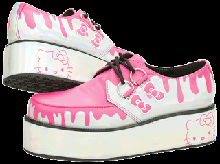 Shoes of the Day | Hello Kitty X T.U.K. Footwear Creepers