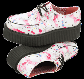 Shoes of the Day | Hello Kitty X T.U.K. Footwear Creepers