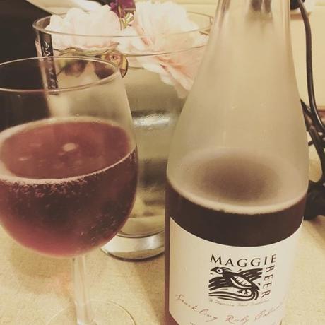 Love Maggie Beer's Sparkling Ruby Cabernet. I was celebrating the start of our renovations that have since finished. It was great to open a bottle to mark the occasion. 