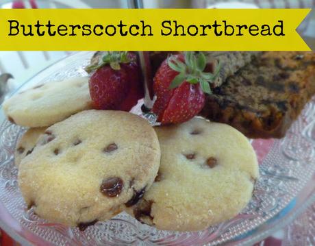 Recipe Butterscotch Shortbread