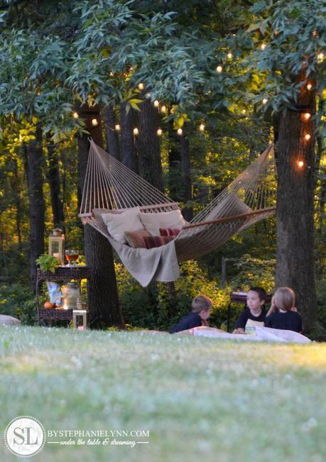 Make Your Backyard COZY with a Swing or Hammock!