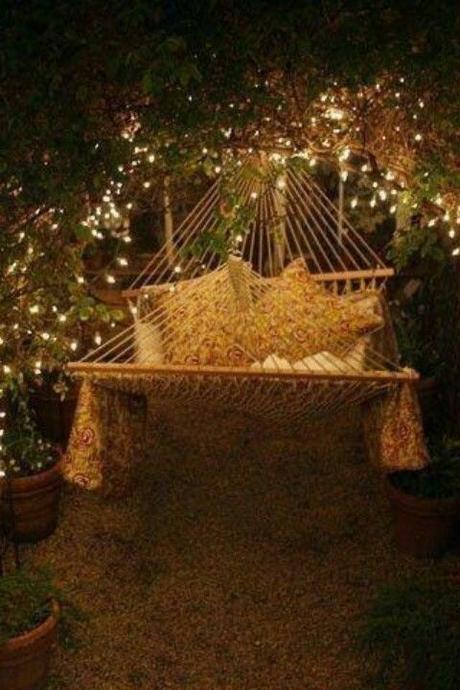 Make Your Backyard COZY with a Swing or Hammock!