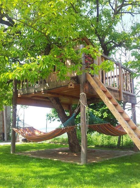 Make Your Backyard COZY with a Swing or Hammock!