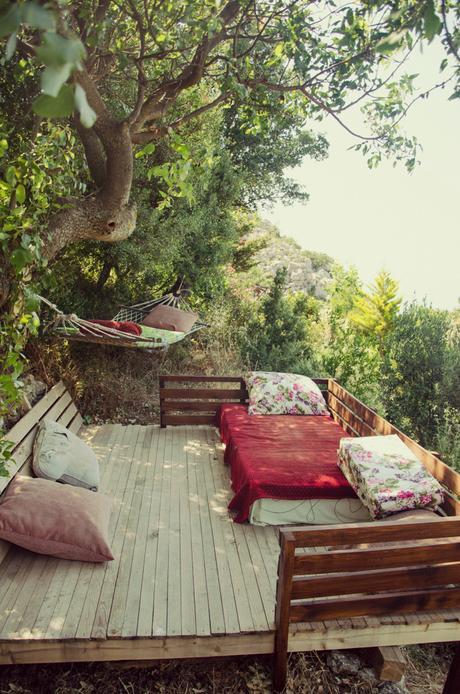 Make Your Backyard COZY with a Swing or Hammock!