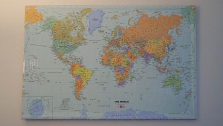 Building a Travel Home: DIY Travel Pin Map
