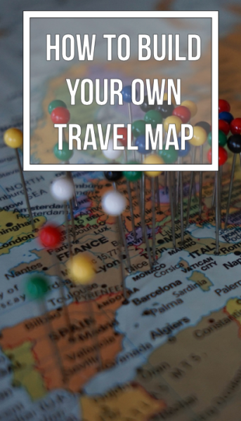 Building a Travel Home: DIY Travel Pin Map