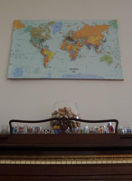 Building a Travel Home: DIY Travel Pin Map