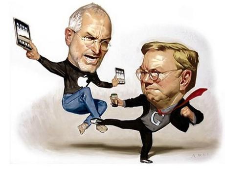 Steve Jobs Fighting With Eric Schmidt