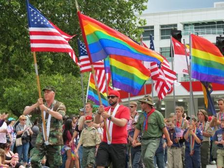 Boy Scouts of America goes homo