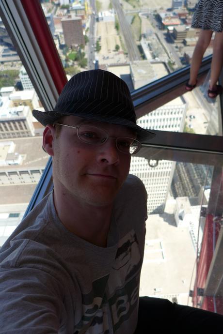 Greetings From The Land Of Tim Hortons! GO LEAFS! Day 1 Calgery Tower