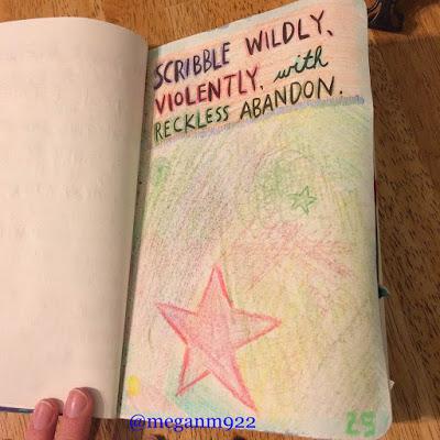 wreck this journal scribble wildly violently with reckless abandon