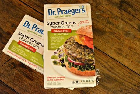 Vegan Before Six Challenge, Dr. Praeger's, Super Greens Veggie Burger