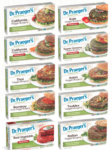 Dr. Praeger's Vegan Burgers, VB6 Challenge, veggie burgers