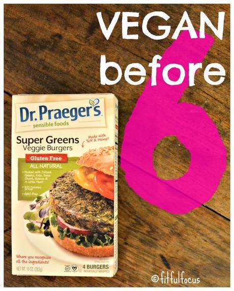 Vegan Before Six Challenge, Dr. Praeger's, Super Greens Veggie Burger