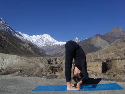 Big Toe to Hand Pose or Padangusthasana