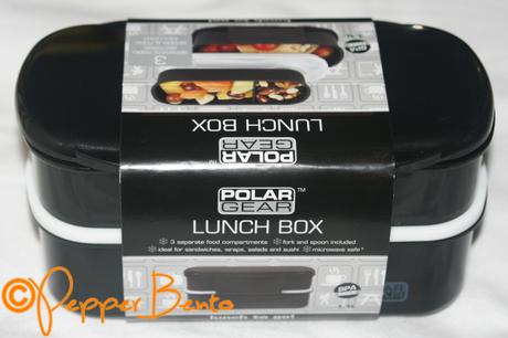 Polar Gear Black Lunch Box