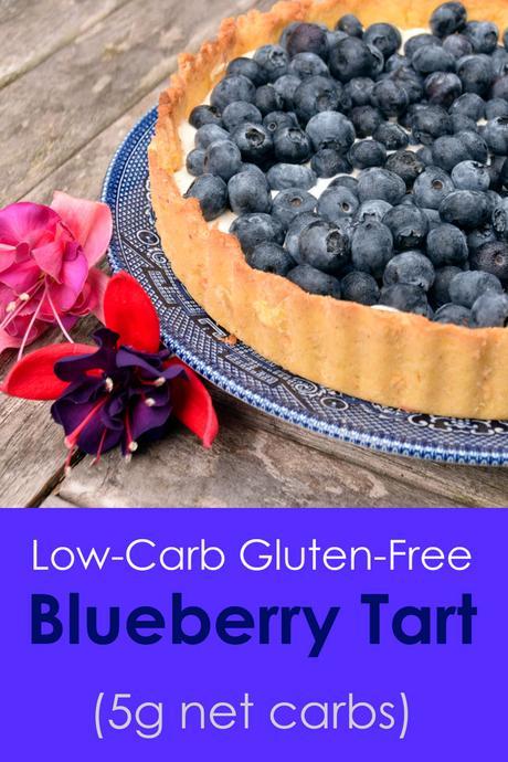 Low-Carb Blueberry Tart