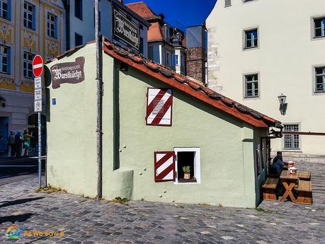 12th-century beer and sausage kitchen in Regensburg