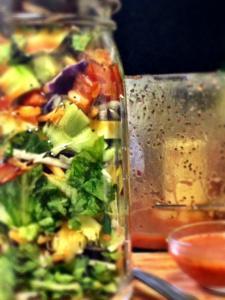 Layered & Chopped Mason Jar SaladFULL